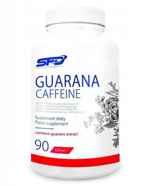 SFD Guarana Caffeine, tabletki, 90 sztuk