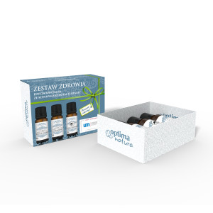 Optima Natura Zestaw Zdrowia Olejek złodziei, 10 ml + Olejek eukaliptusowy, 10 ml + Olejek lawendowy, 10 ml