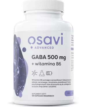 Osavi GABA 500 mg + Witamina B6 120 kapsułek