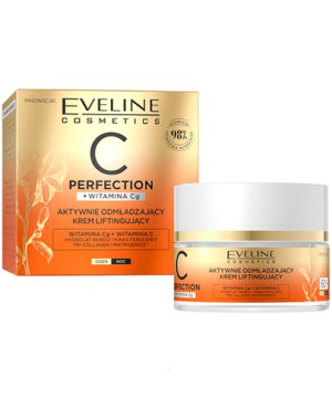 Eveline C perfection, aktywnie odmładzający krem liftingujący dzień/noc, 50 ml