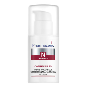Pharmaceris N, Capinon K 1%, krem z witaminą K uszczelniającą naczynka, 30 ml