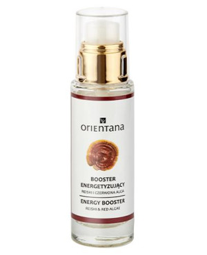 ORIENTANA Booster Energetyzujący Reishi i Czerwona Alga, 30 ml