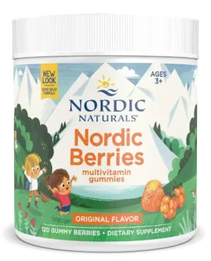 Nordic Naturals Nordic Berries żelki multiwitaminowe dla dzieci i dorosłych 120 sztuk