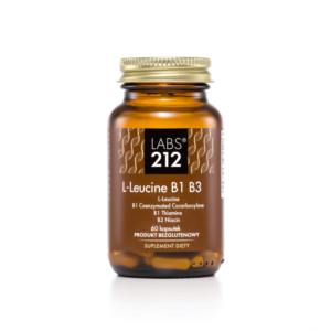 Labs212 L-Leucine B1, B3, kapsułki, 60 sztuk