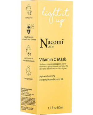 Nacomi maska rozjaśniająca z witaminą C 50 ml