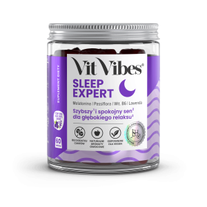 Vit Vibes Sleep Expert, żelki, 60 sztuk