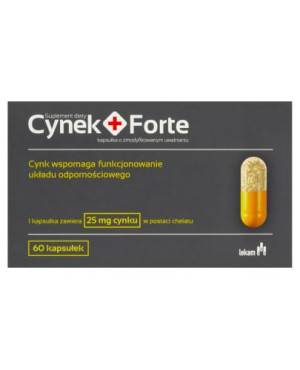 Cynek+ Forte, kapsułki, 60 sztuk