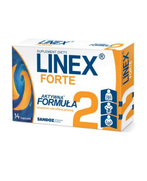 Linex Forte, kapsułki, 14 sztuk