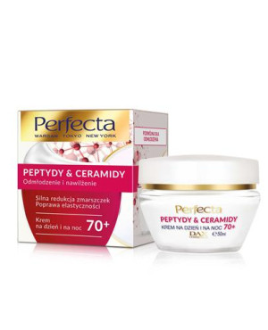 Perfecta Peptydy & Ceramidy Krem na dzień i na noc 70+, 50 ml