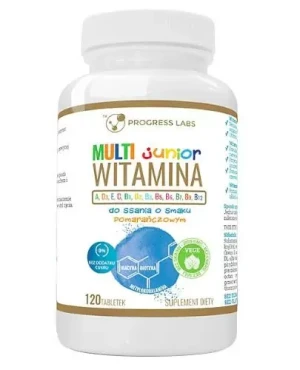 Progress Labs Multiwitamina Complex Junior 120 tabletek do ssania
