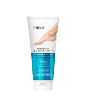 L'Biotica Dermo-krem przeciw zrogowaceniom do stóp zmiękczający multiodżywczy, 100 ml