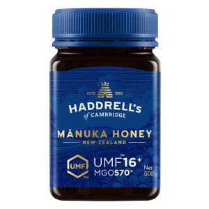 Haddrell's Manuka, Miód UMF16+ MGO570+, 500 g