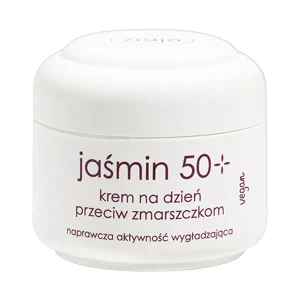 Ziaja Jaśmin 50+ krem przeciw zmarszczkom na dzień SPF 6 ochrona niska, 50 ml