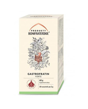 Produkty Bonifraterskie Gastrofratin Forte - 60 g Na trawienie - cena, opinie, właściwości