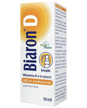 Biaron D Witamina D w kroplach 400 j.m., 10 ml - cena, opinie, wskazania