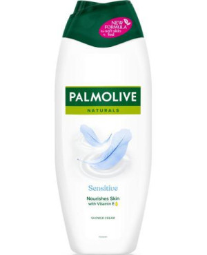 PALMOLIVE NATURALS SENSITIVE SKIN MILK PROTEINS Kremowy żel pod prysznic, 500 ml