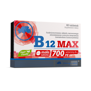 Olimp, B12 MAX 700 μg, tabletki, 60 sztuk