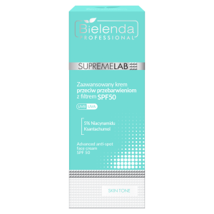 Bielenda Professional Supremelab Skin Tone, krem przeciw przebarwieniom z SPF50 UVA/UVB, 50 ml