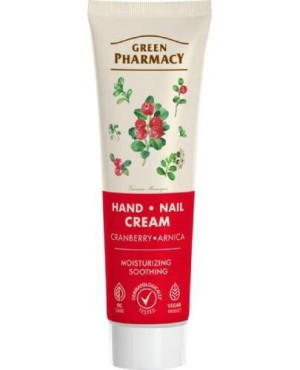 Green Pharmacy Krem do rąk i paznokci Żurawina i Arnika, 100 ml