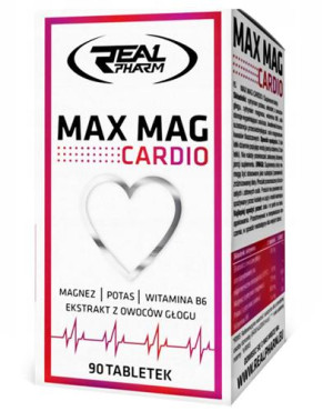Real Pharm Max Mag cardio, 90 tabletek