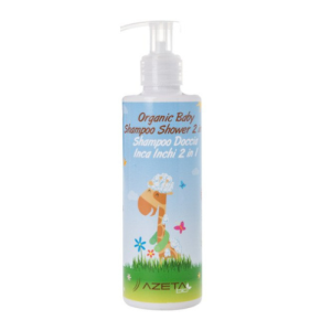 AZETA BIO Organiczny płyn 2w1 do mycia ciała i włosów dla dzieci, 200 ml