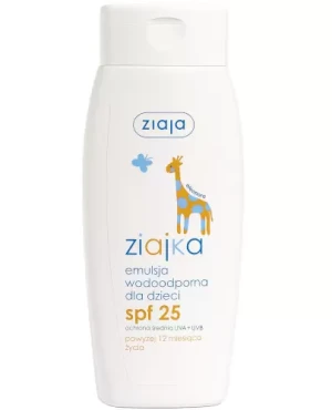 Ziaja Ziajka słoneczna emulsja wodoodporna dla dzieci SPF25 150 ml
