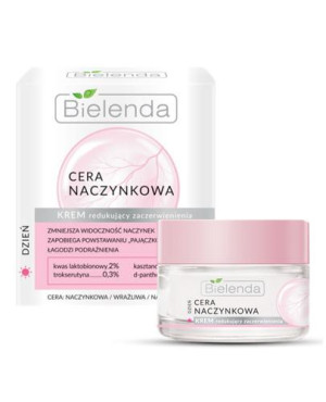 Bielenda, Cera naczynkowa Krem na dzień, 50 ml