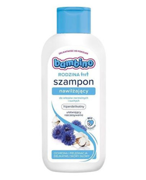 Bambino Rodzina Szampon nawilżający do włosów normalnych i suchych - 400 ml