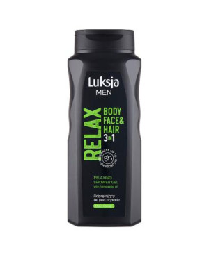 Luksja Men, Odprężający Żel pod prysznic Relax, 500 ml