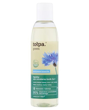 TOŁPA GREEN Łagodny płyn micelarny do mycia twarzy i oczu - 200 ml