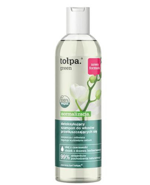 Tołpa Green Detoksykujący szampon do włosów przetłuszczających się, 300 ml