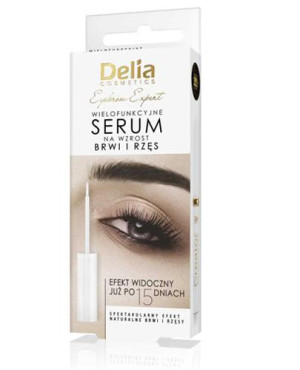 Delia Wielofunkcyjne serum na wzrost rzęs i brwi, 7 ml