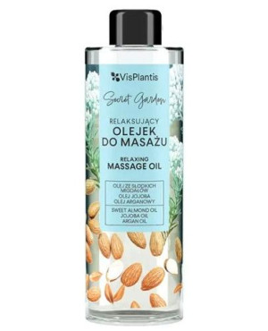 Vis Plantis Olejek do masażu nawilżający migdałowy, 200 ml