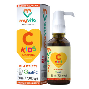 MyVita Witamina C Kids dla dzieci - 50 ml - cena, opinie, właściwości