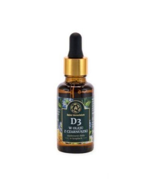 Herbal Monasterium D3 w oleju z czarnuszki - 30 ml - cena, opinie, wskazania