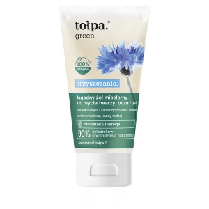 TOŁPA GREEN Łagodny żel do mycia twarzy i oczu - 150 ml
