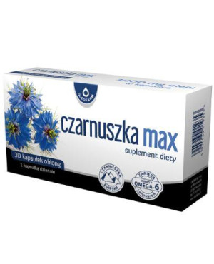 OLEOFARM Czarnuszka Max, 30 kapsułek