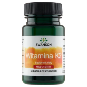 SWANSON Witamina K2 100 mcg - 30 kaps.