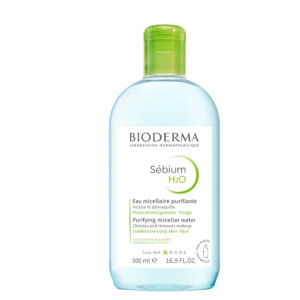 Bioderma Sebium H2O, woda micelarna oczyszczająca skórę, 500 ml