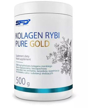 SFD, Kolagen Rybi Pure Gold, proszek, 500 g