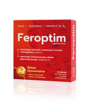 Feroptim, tabletki, 30 sztuk