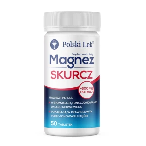 Polski Lek Magnez Skurcz, 50 tabletek