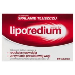 Liporedium, tabletki, 60 sztuk