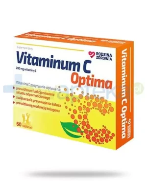 Rodzina Zdrowia Vitaminum C Optima 200mg 60 tabletek