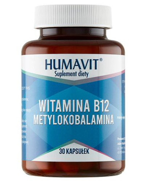HUMAVIT Witamina B12, 30 kapsułek
