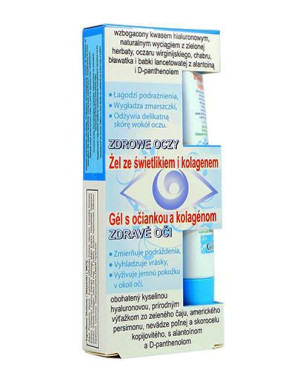 Gorvita Zdrowe Oczy Żel ze świetlikiem i kolagenem pod oczy, 20 ml - cena, opinie, składniki