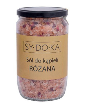 Sydoka Sól do kąpieli Różana, 800 g