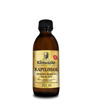 Klimuszko, Kapilosol, ziołowa kuracja na włosy, 200 ml