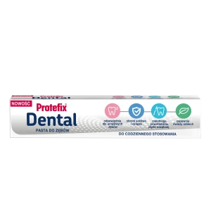 Protefix Dental pasta do zębów - 75 ml - cena, opinie, właściwości