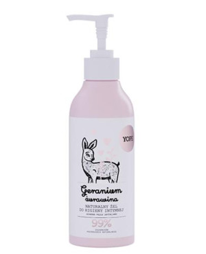 Yope Geranium żurawina, Naturalny żel do higieny intymnej, 300 ml